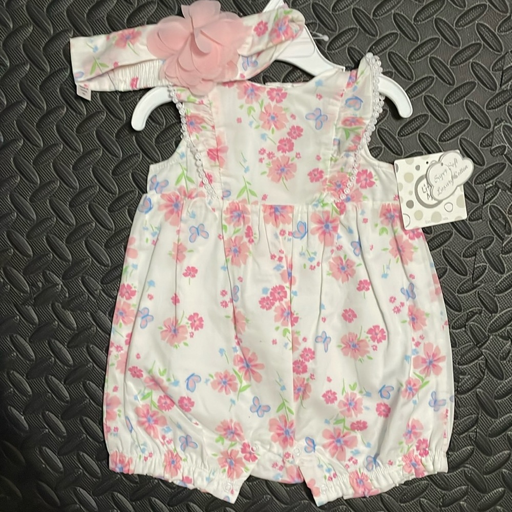 Little Me Butterfly Dreams Romper